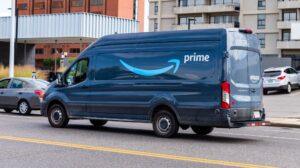 amazon delivery truck
